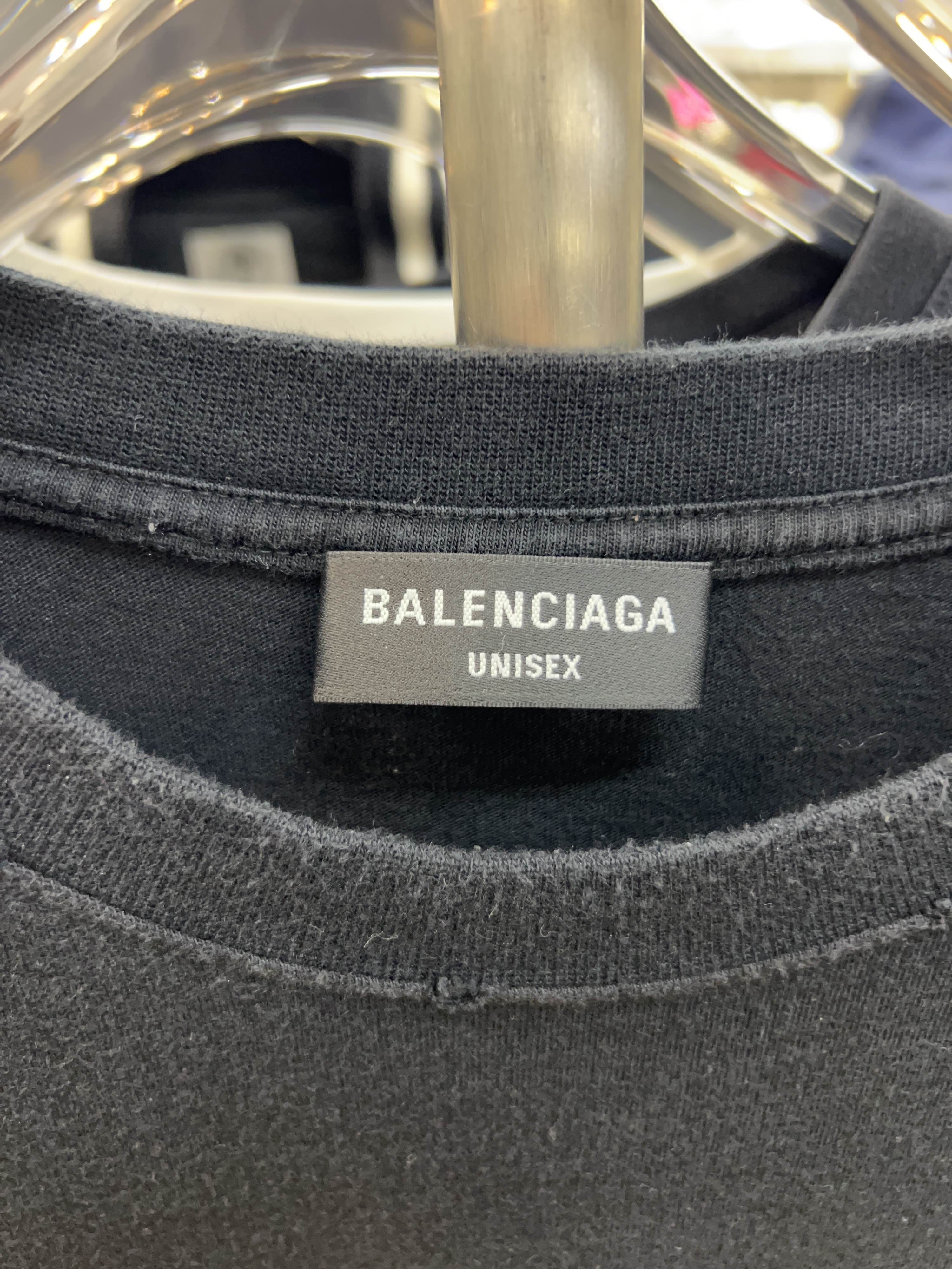 Balenciaga Balenciaga Script Logo T-Shirt Size XL Size US XL / EU 56 / 4 - 3 Thumbnail