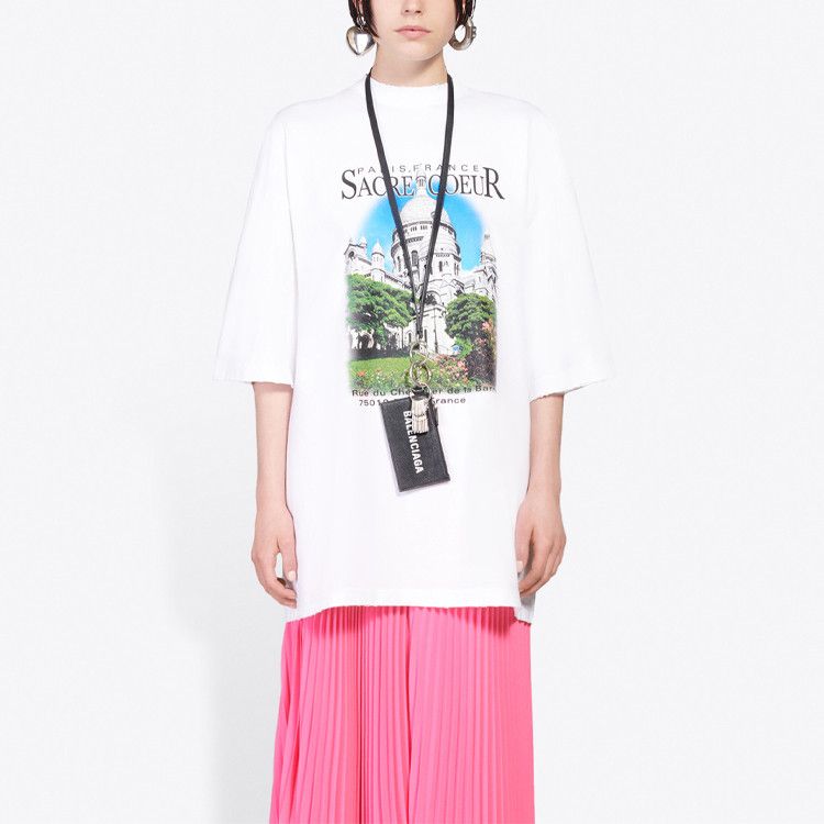 Balenciaga Balenciaga Paris Landmarks Graphic T-Shirt XXS Size XXS / US 00 / IT 34 - 8 Thumbnail