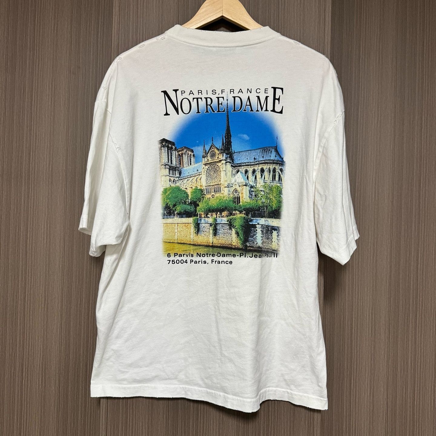 Balenciaga Balenciaga Paris Landmarks Graphic T-Shirt XXS Size XXS / US 00 / IT 34 - 2 Thumbnail