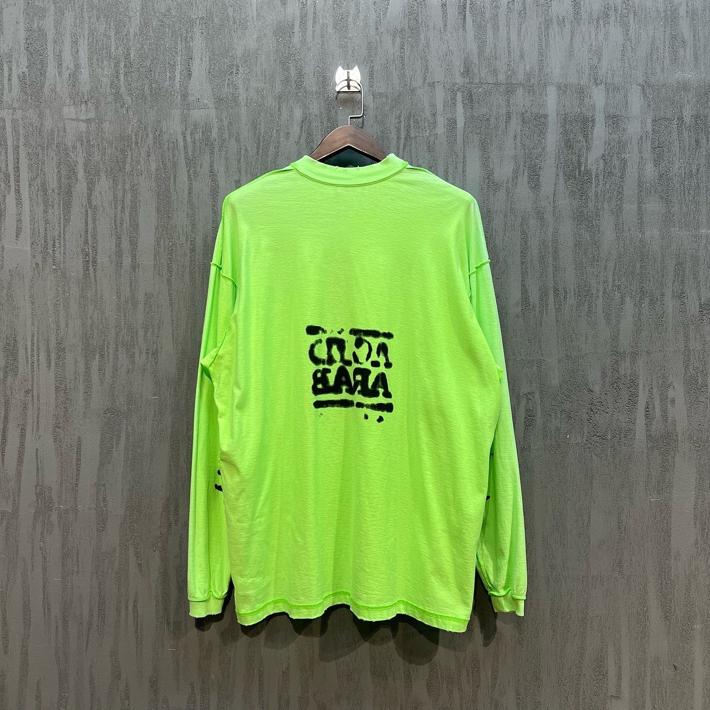 Balenciaga Balenciaga Acid Arab Long Sleeve T-Shirt Size L Size US L / EU 52-54 / 3 - 2 Thumbnail