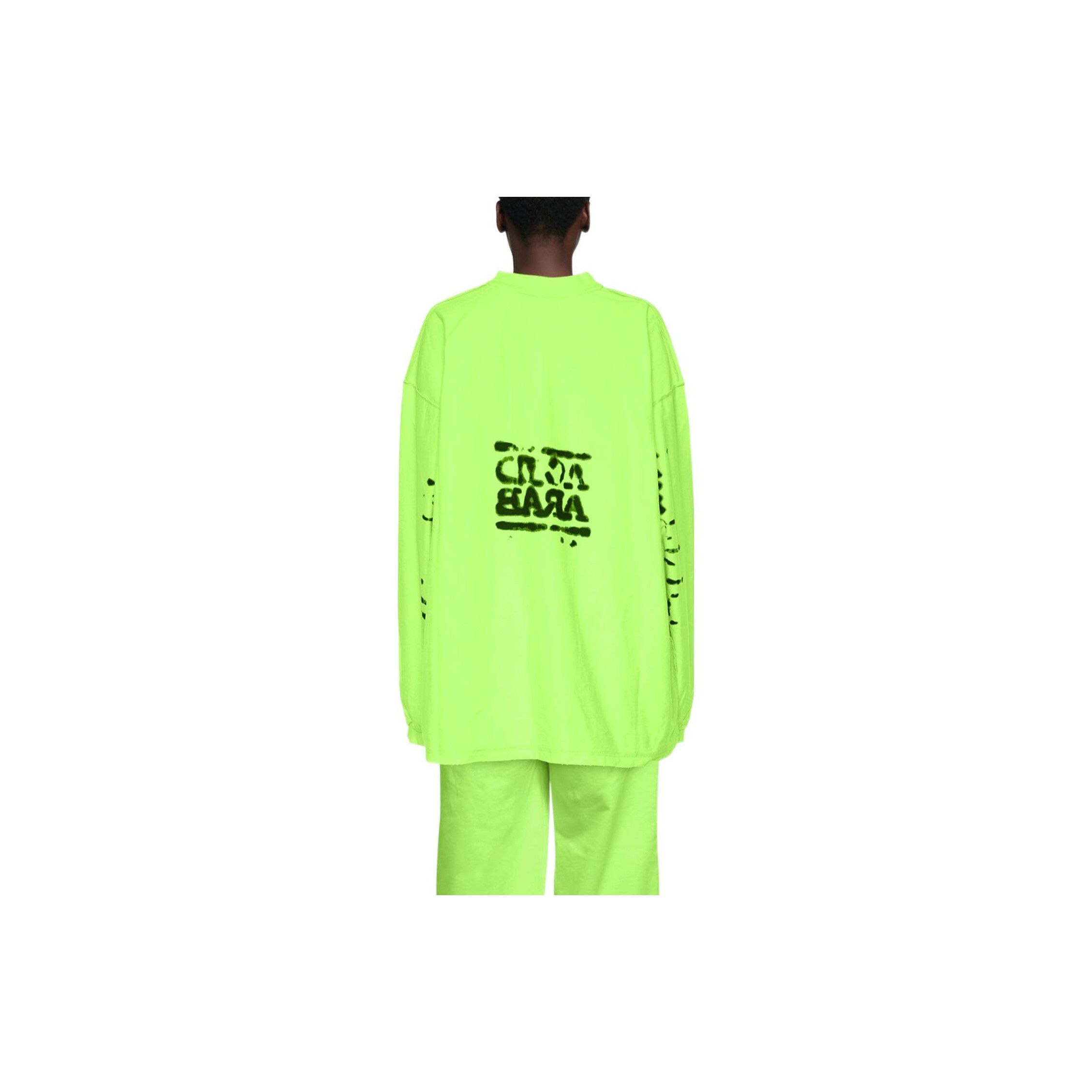 Balenciaga Balenciaga Acid Arab Long Sleeve T-Shirt Size L Size US L / EU 52-54 / 3 - 9 Thumbnail
