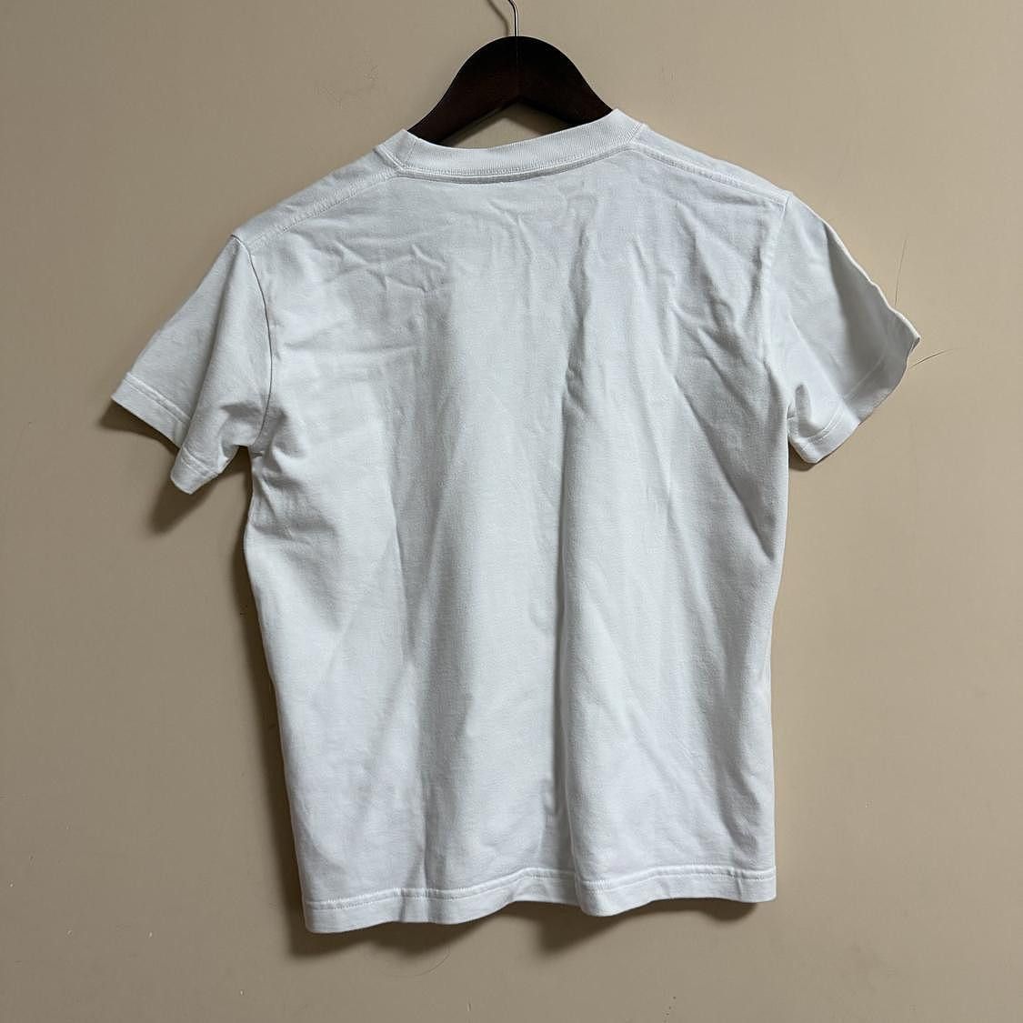 Balenciaga Balenciaga Logo White T-Shirt Size M Size M / US 6-8 / IT 42-44 - 2 Thumbnail