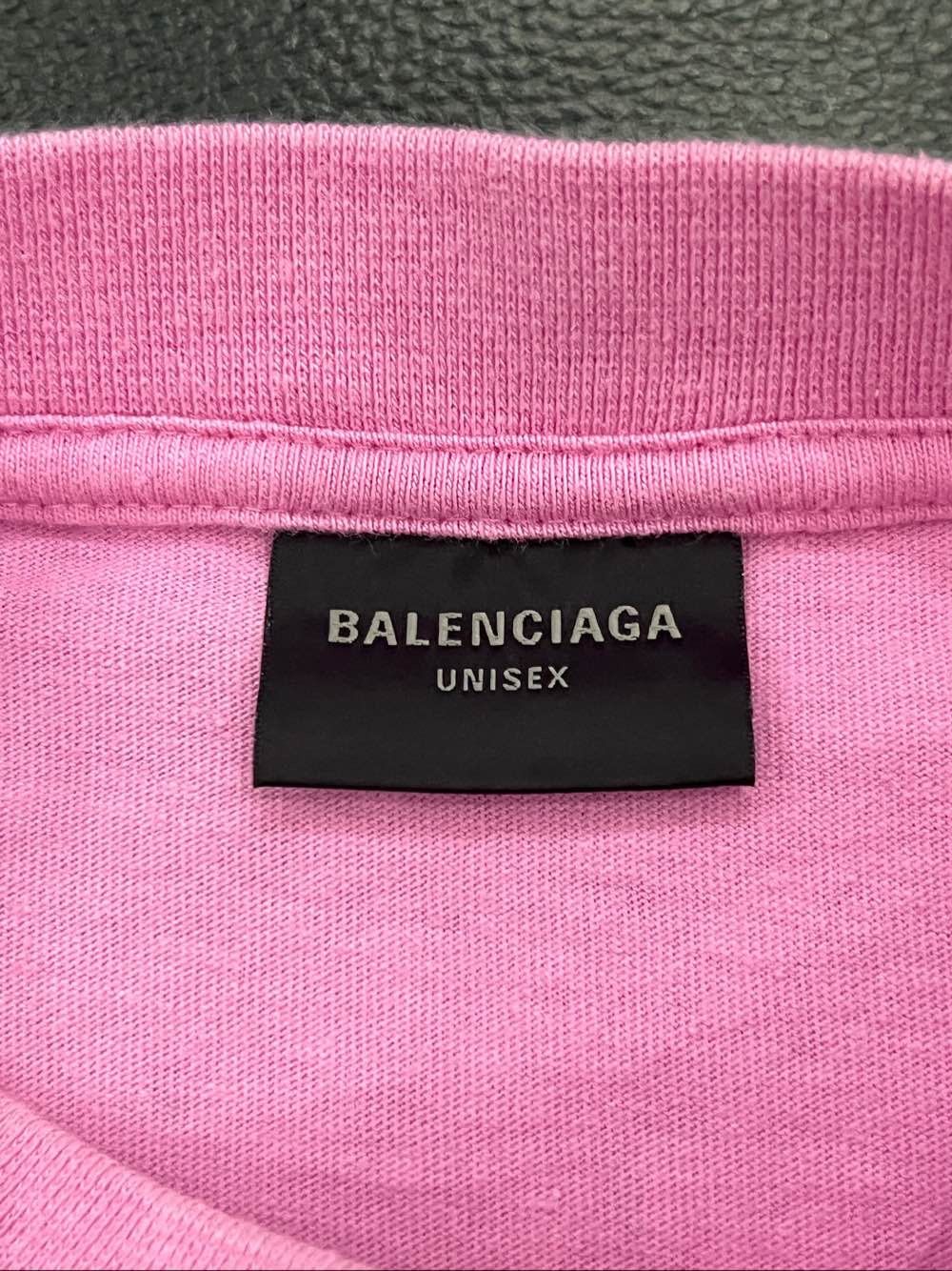 Balenciaga Balenciaga Graphic Print Long Sleeve T-Shirt US XL Size US XL / EU 56 / 4 - 3 Thumbnail