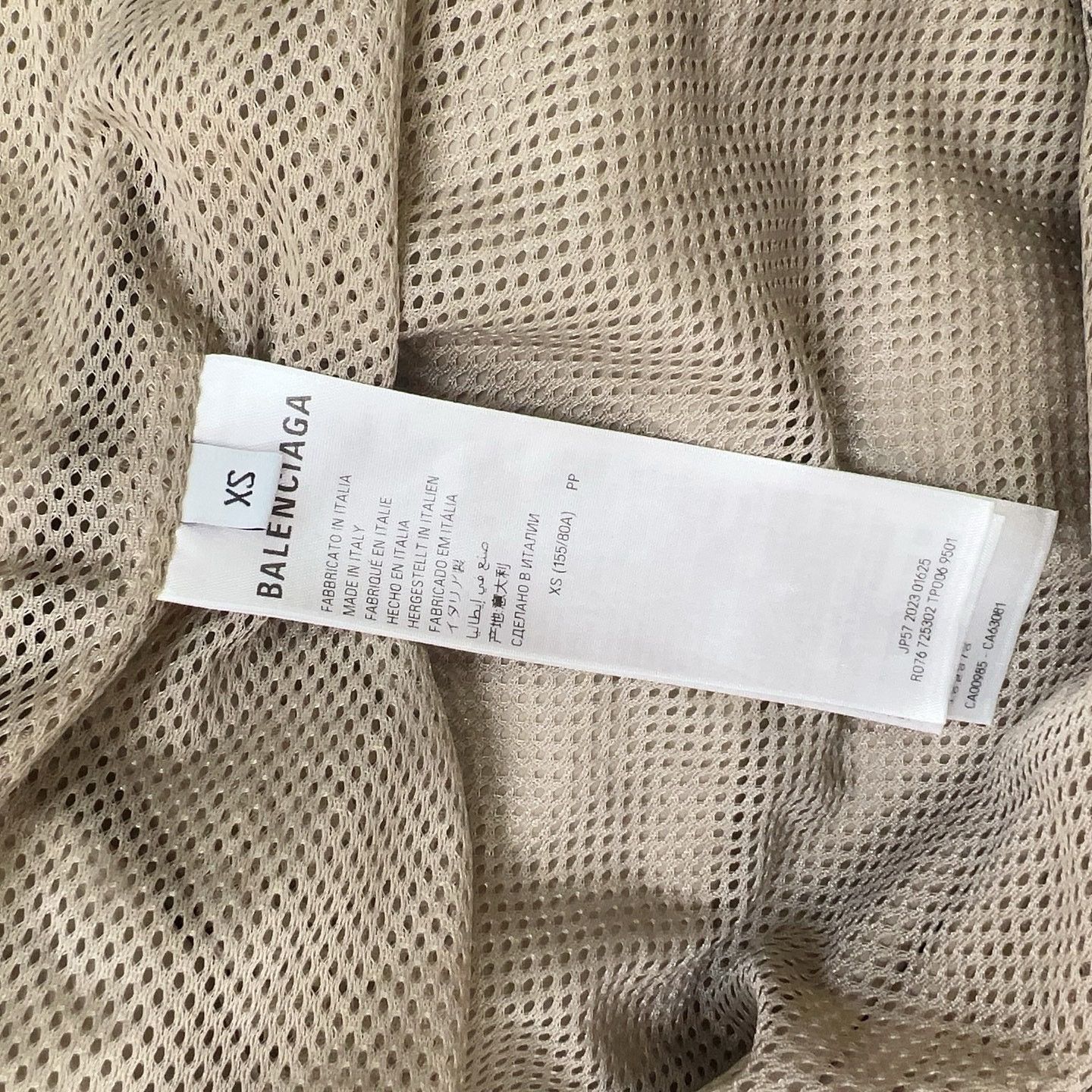 Balenciaga Balenciaga Logo Zip-Up Light Jacket Size XS Size US XS / EU 42 / 0 - 4 Thumbnail