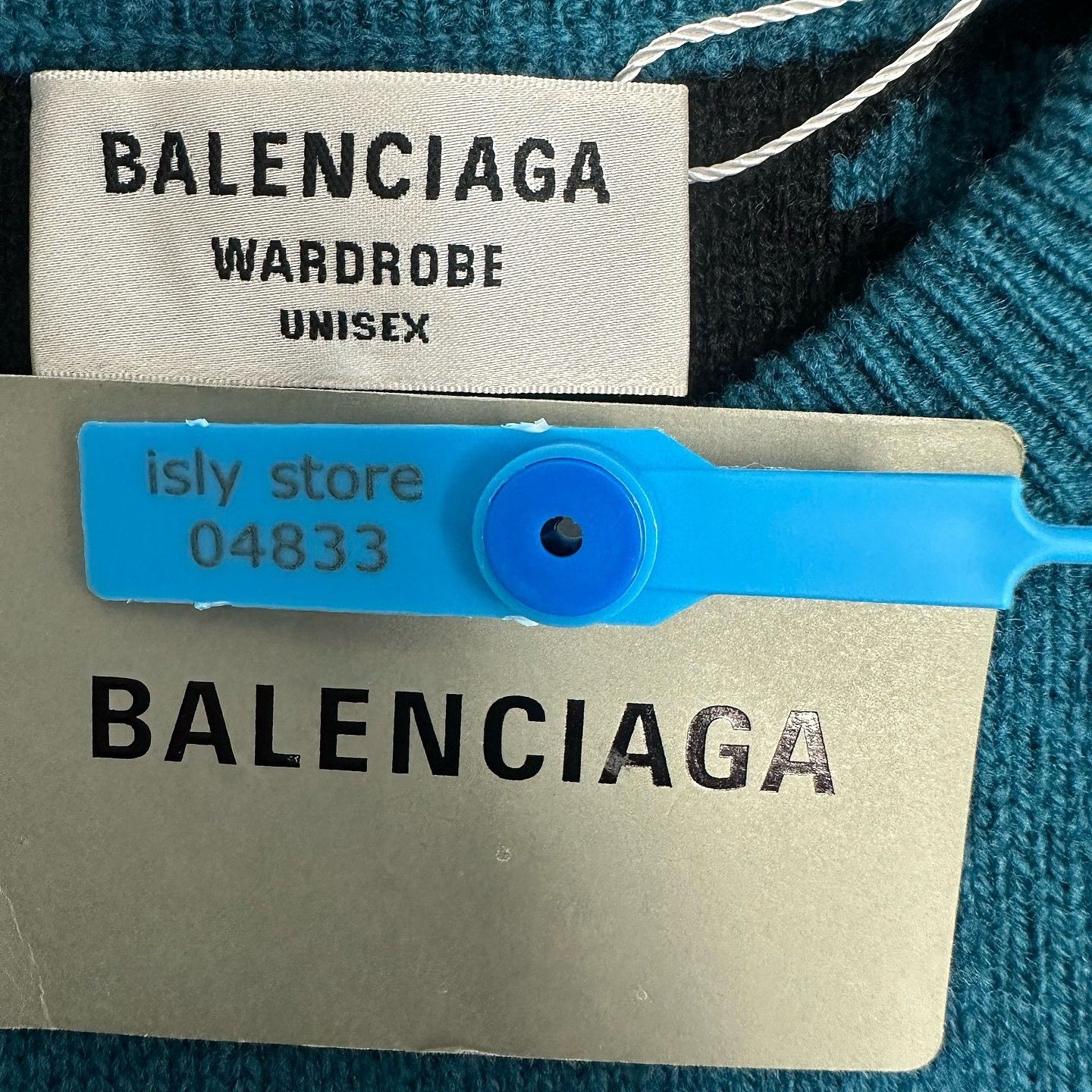 Balenciaga Balenciaga All Over Logo Knit Sweater Size S Size US S / EU 44-46 / 1 - 3 Thumbnail