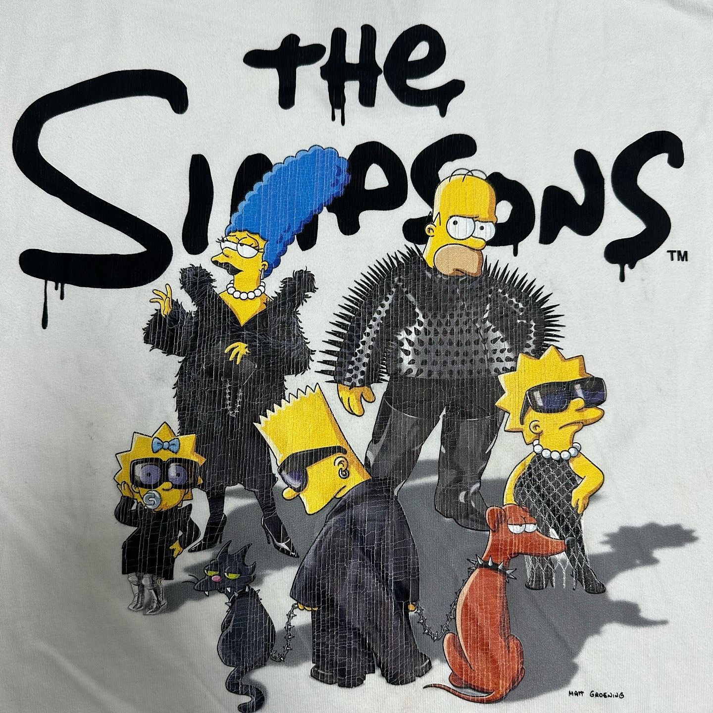 Balenciaga Balenciaga The Simpsons Print T-Shirt Size M Size US M / EU 48-50 / 2 - 6 Thumbnail