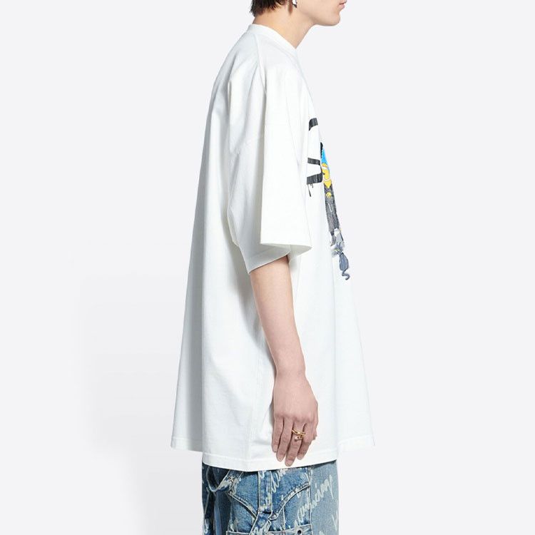 Balenciaga Balenciaga The Simpsons Print T-Shirt Size M Size US M / EU 48-50 / 2 - 10 Thumbnail