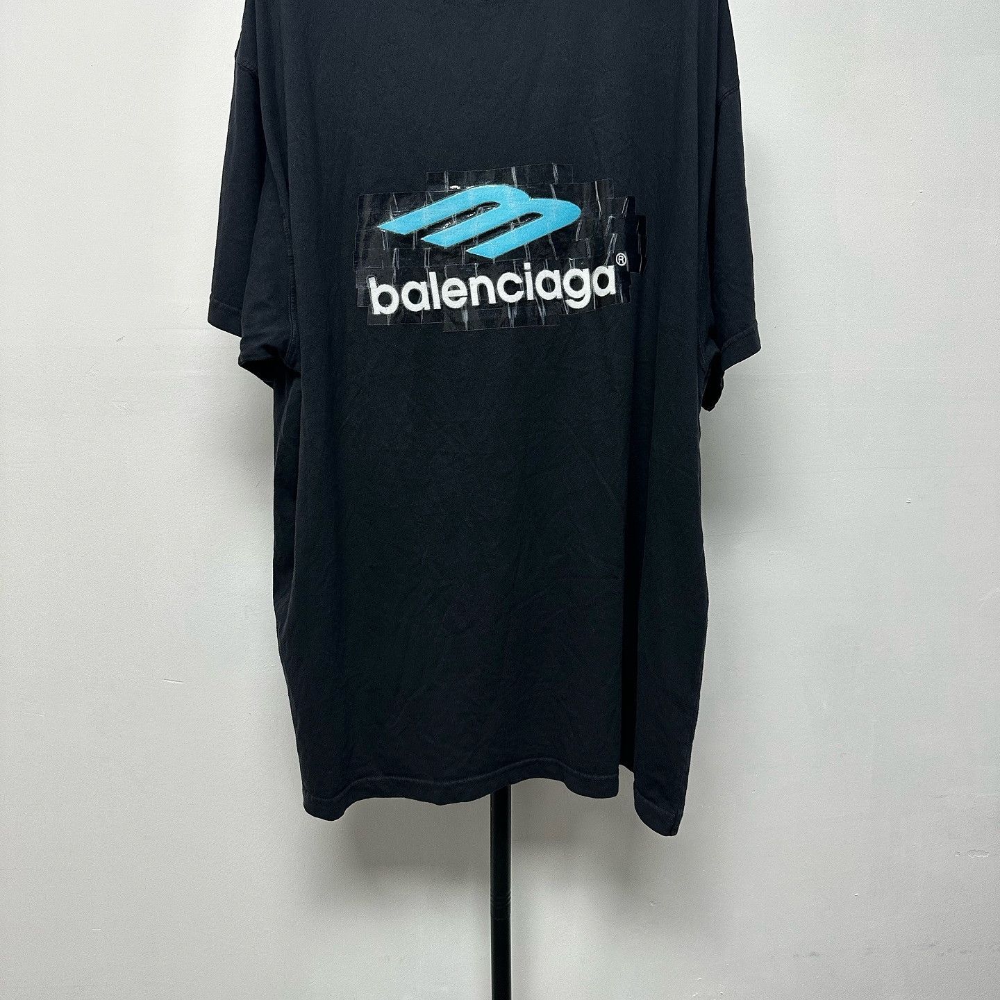 Balenciaga Balenciaga Logo Print T-Shirt Size M Size US M / EU 48-50 / 2 - 5 Thumbnail