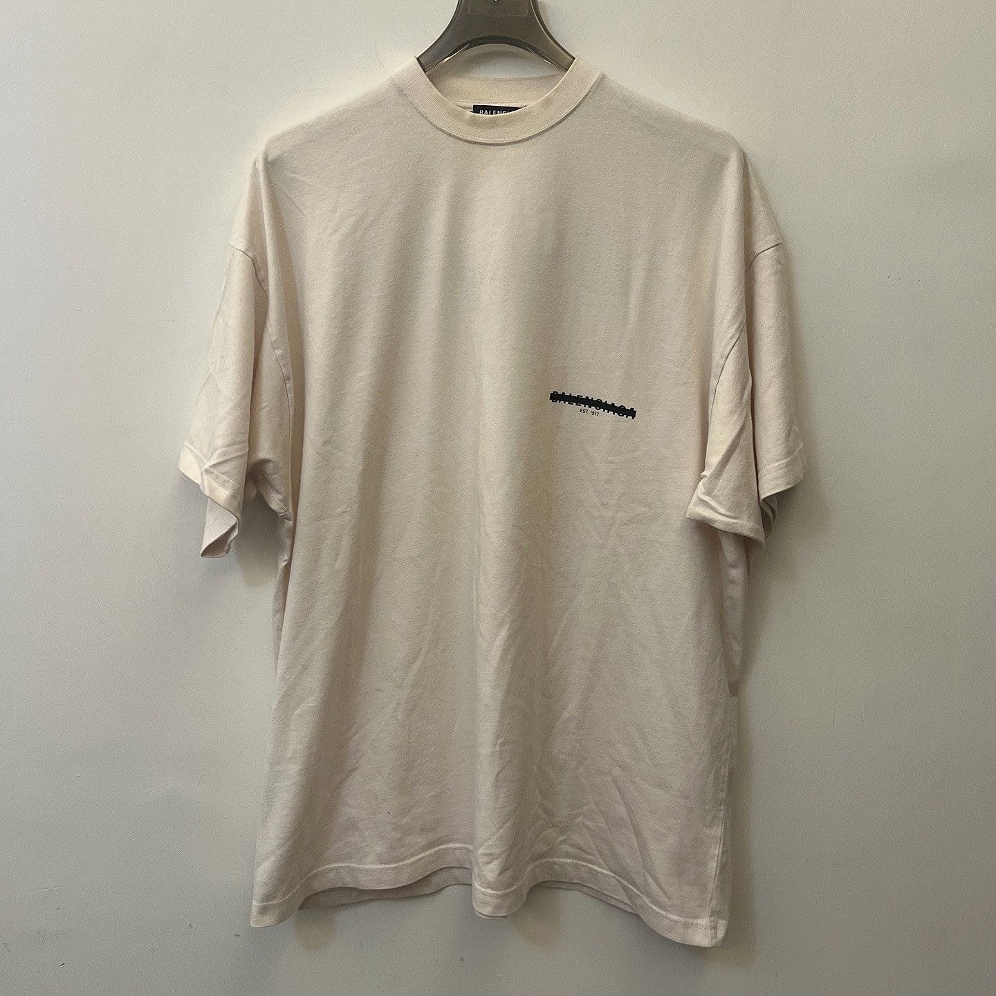 Balenciaga Balenciaga Logo Unifit T-Shirt Size M Size US M / EU 48-50 / 2 - 6 Thumbnail