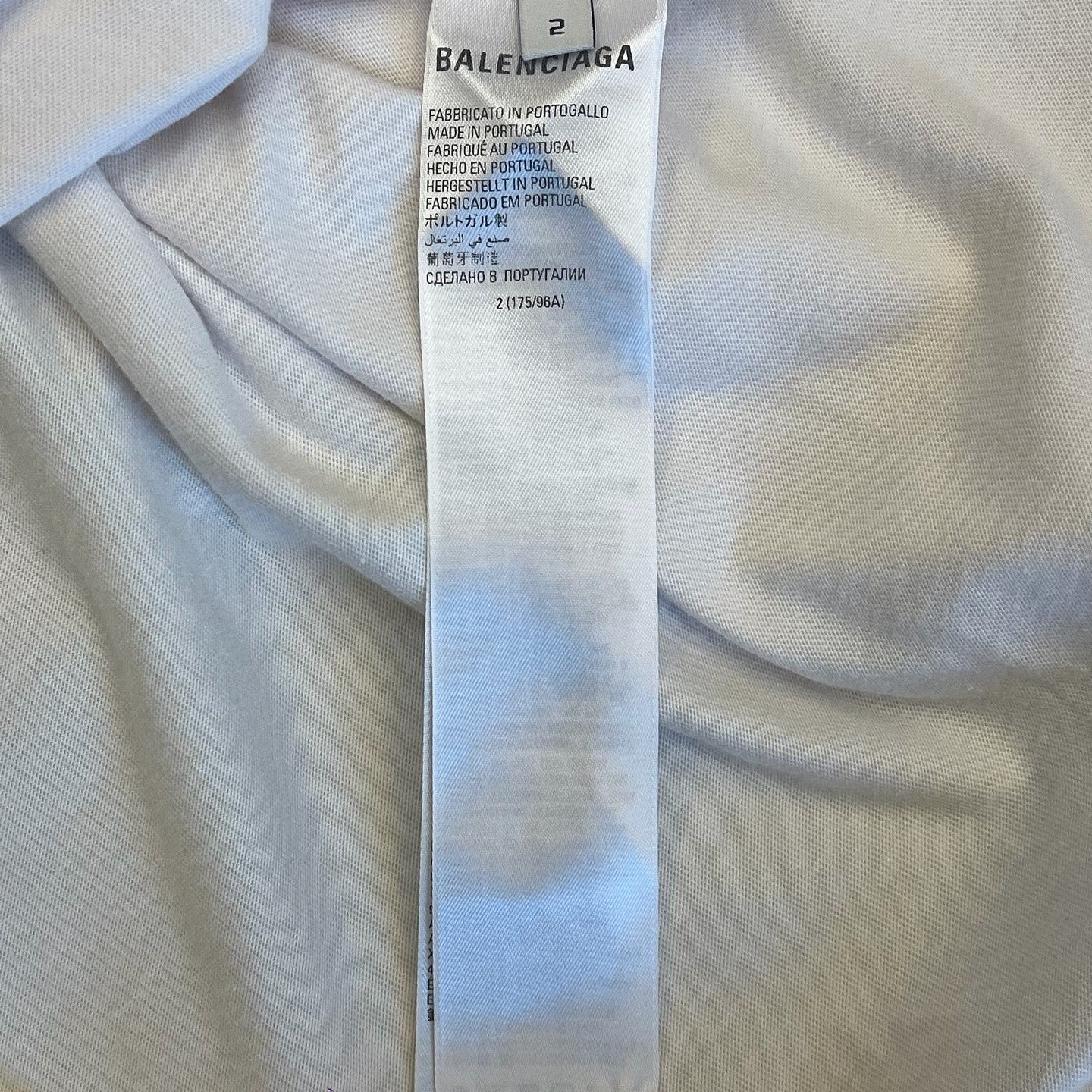 Balenciaga Balenciaga Logo Unifit T-Shirt Size M Size US M / EU 48-50 / 2 - 4 Thumbnail