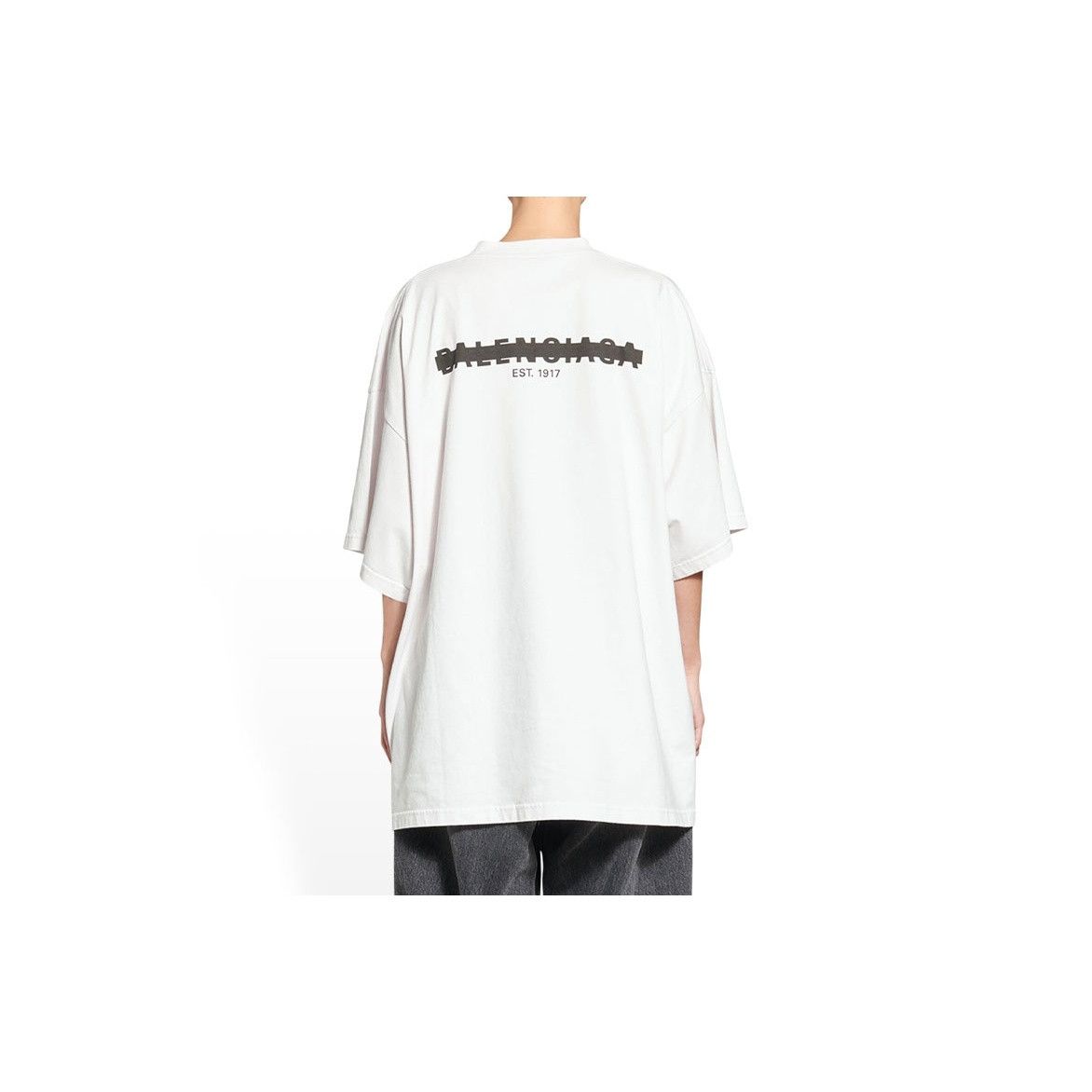 Balenciaga Balenciaga Logo Unifit T-Shirt Size M Size US M / EU 48-50 / 2 - 8 Thumbnail