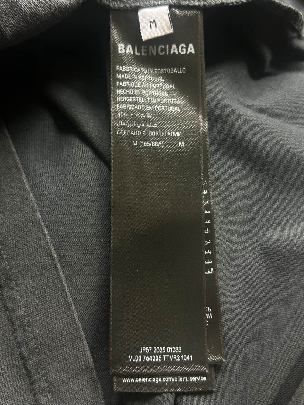 Balenciaga Balenciaga WFP Graphic T-Shirt Size M Size US M / EU 48-50 / 2 - 4 Thumbnail