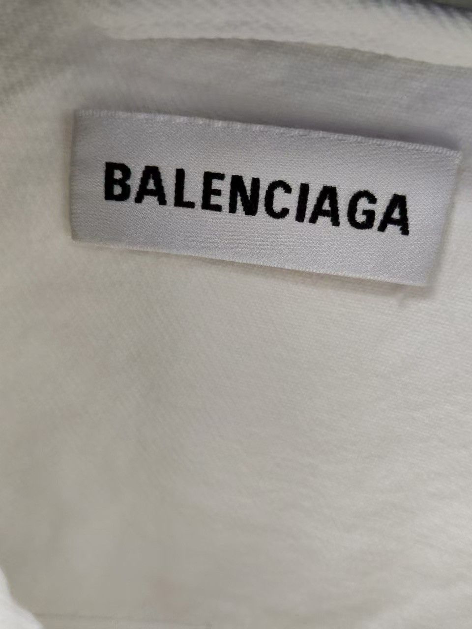 Balenciaga Balenciaga Back Logo Denim Jacket Size 44 Size US S / EU 44-46 / 1 - 3 Thumbnail