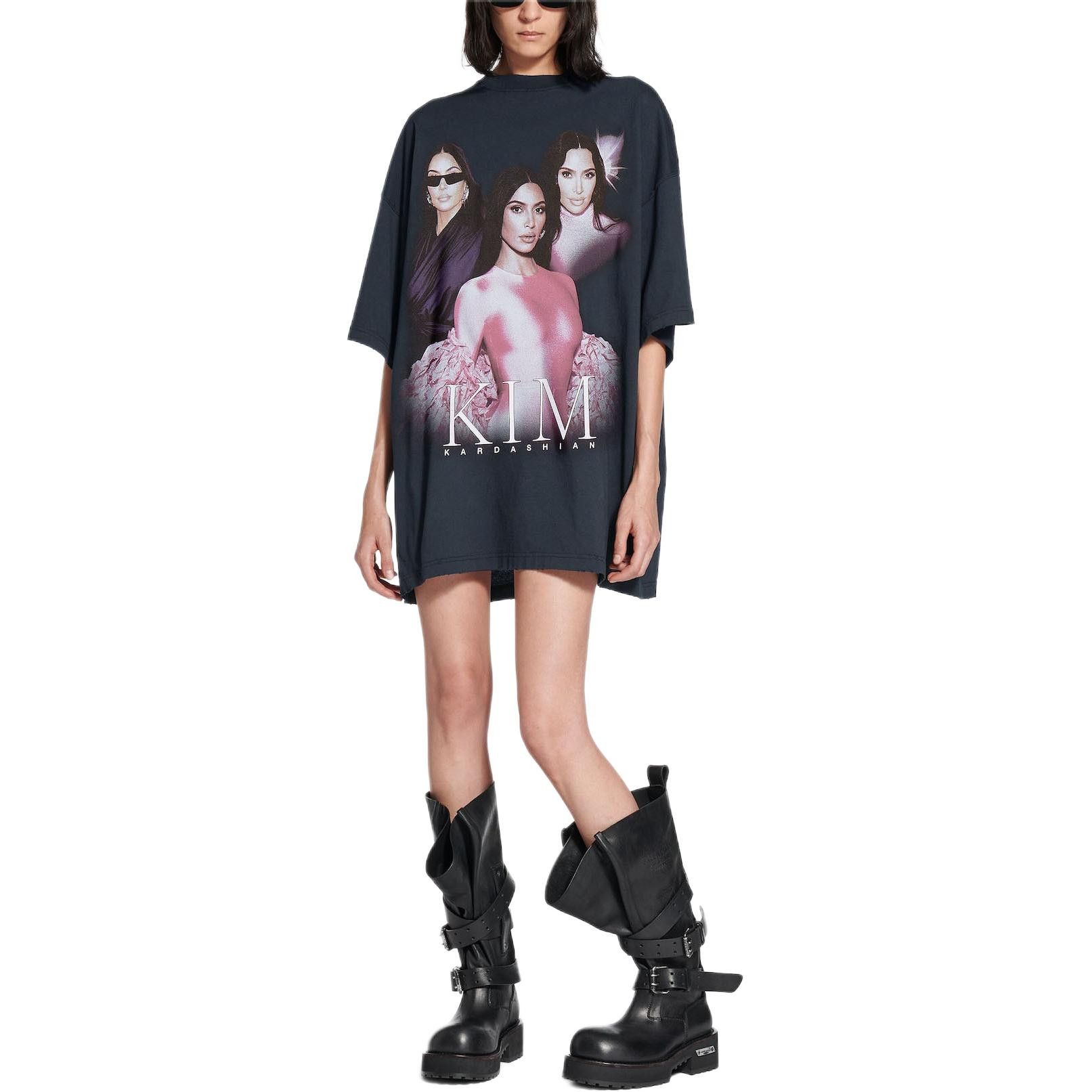Balenciaga Balenciaga Kim Kardashian Graphic T-Shirt XL Size US XL / EU 56 / 4 - 12 Thumbnail