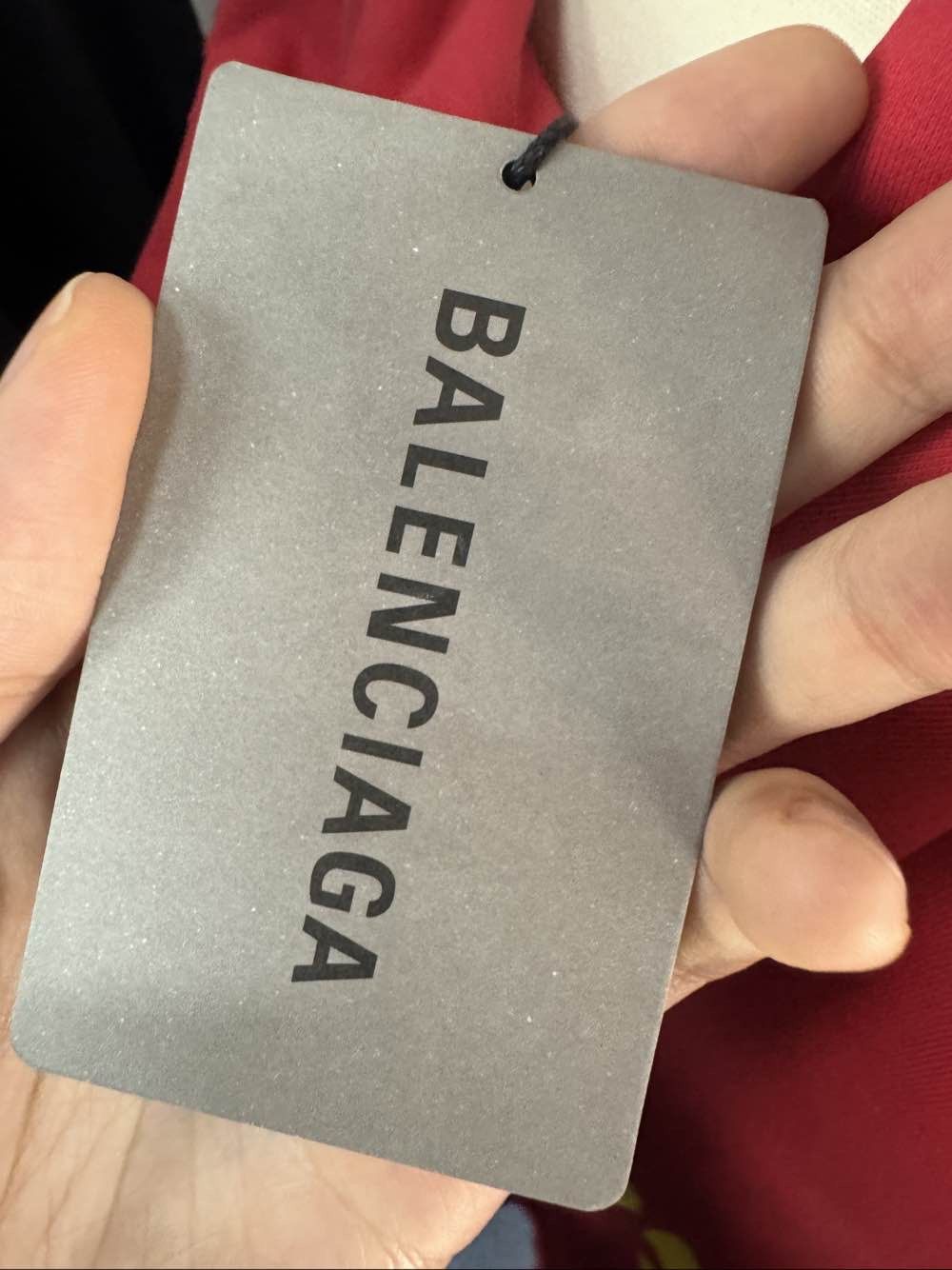 Balenciaga Balenciaga Logo Zip-up Hoodie Red Size S Size US S / EU 44-46 / 1 - 5 Thumbnail