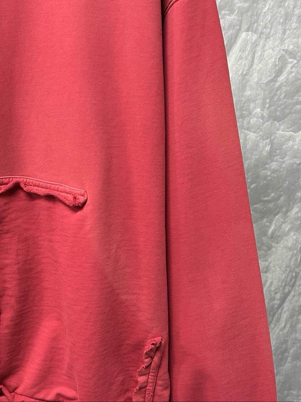 Balenciaga Balenciaga Logo Zip-up Hoodie Red Size S Size US S / EU 44-46 / 1 - 6 Thumbnail