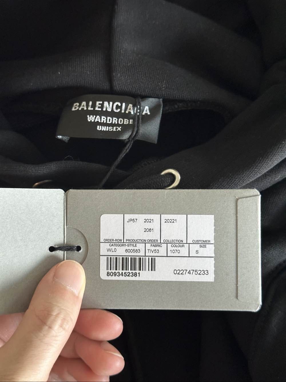 Balenciaga Balenciaga Political Campaign Hoodie Black Size S Size US S / EU 44-46 / 1 - 3 Thumbnail