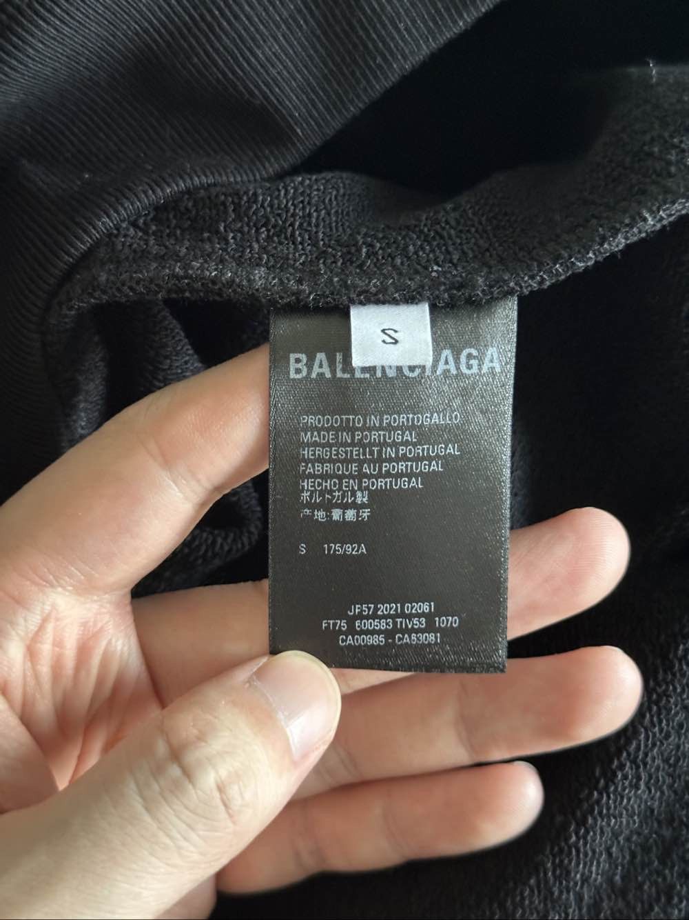 Balenciaga Balenciaga Political Campaign Hoodie Black Size S Size US S / EU 44-46 / 1 - 4 Thumbnail