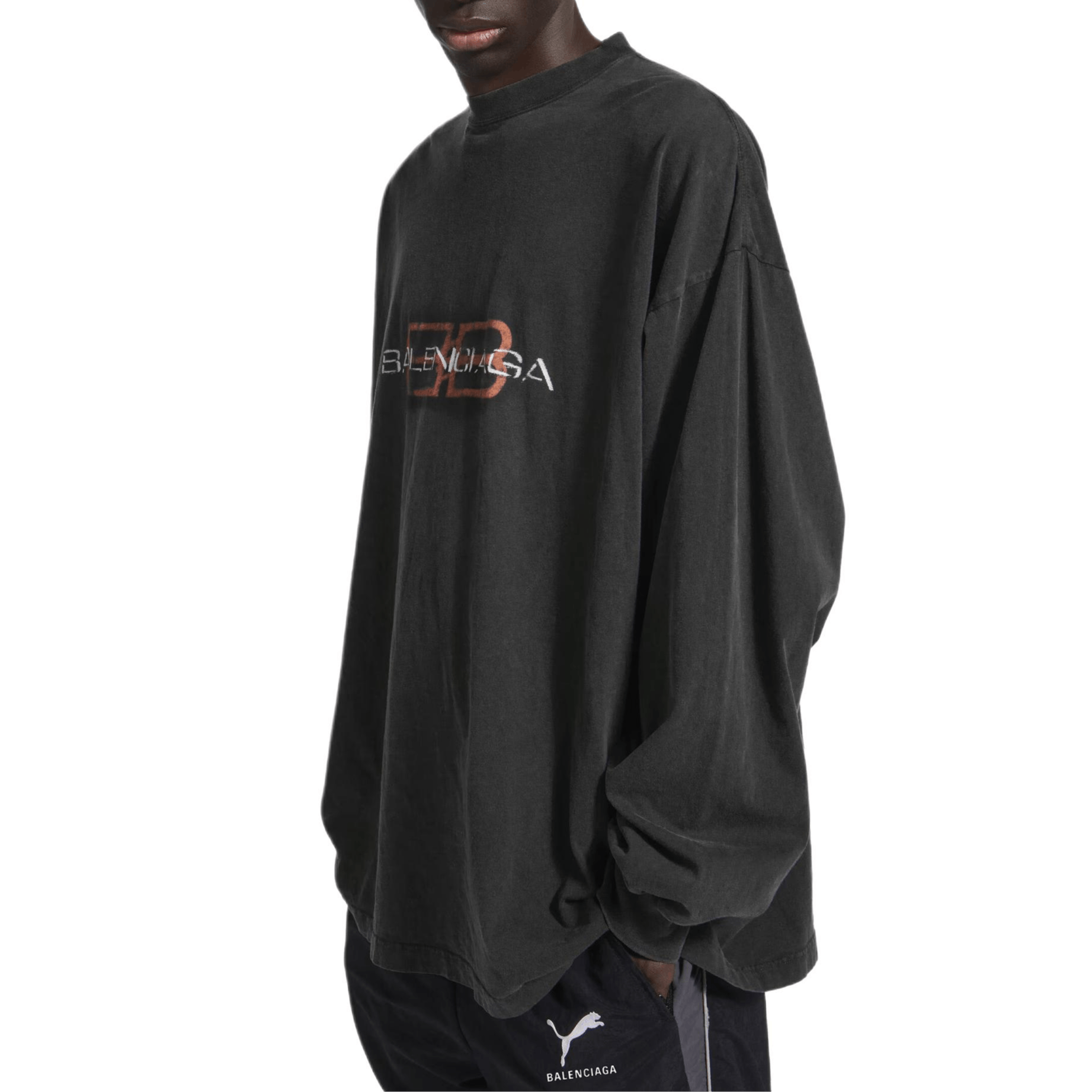 Balenciaga Balenciaga BB Icon Long Sleeve T-Shirt Size S Size US S / EU 44-46 / 1 - 12 Thumbnail