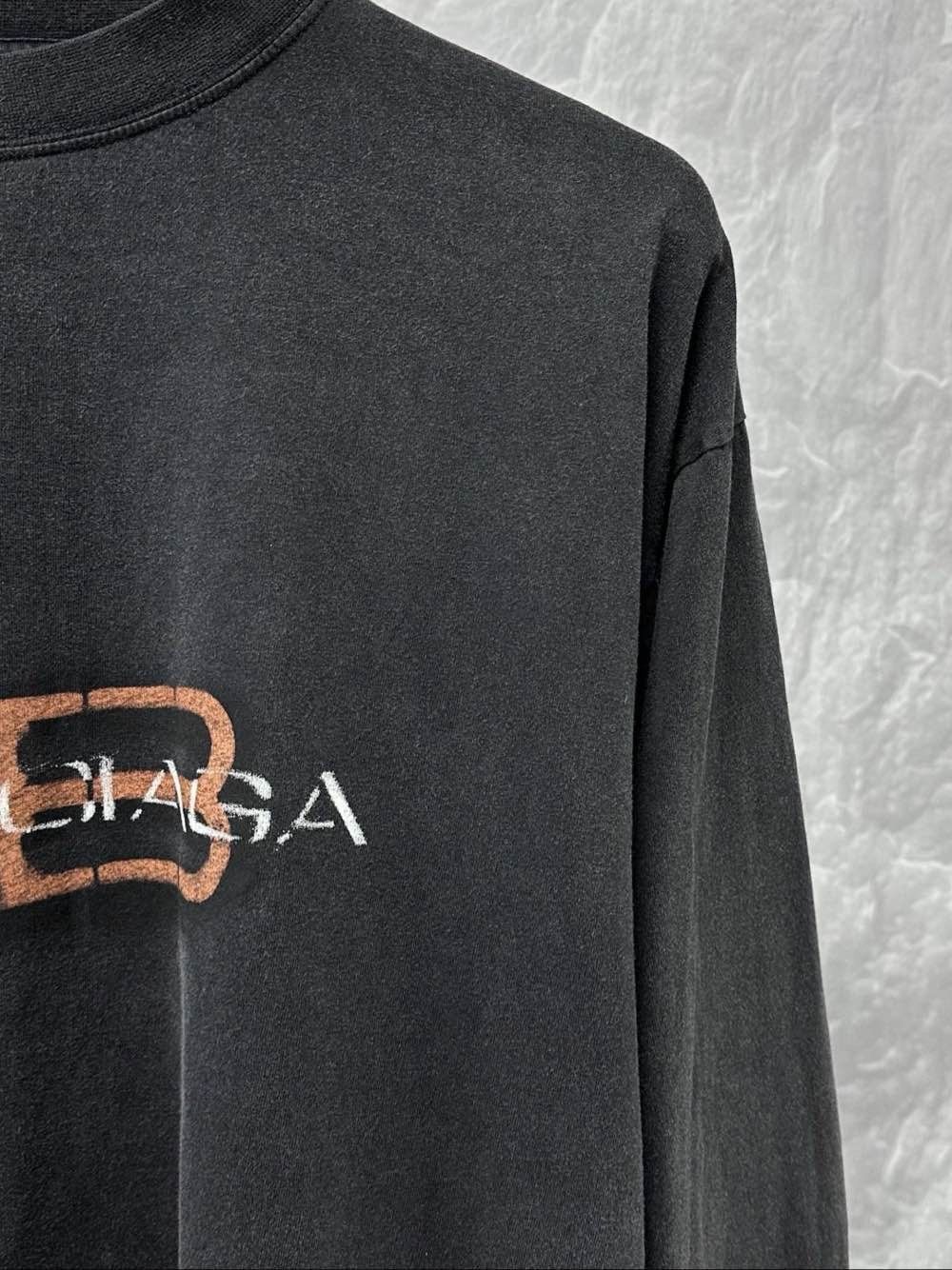 Balenciaga Balenciaga BB Icon Long Sleeve T-Shirt Size S Size US S / EU 44-46 / 1 - 6 Thumbnail