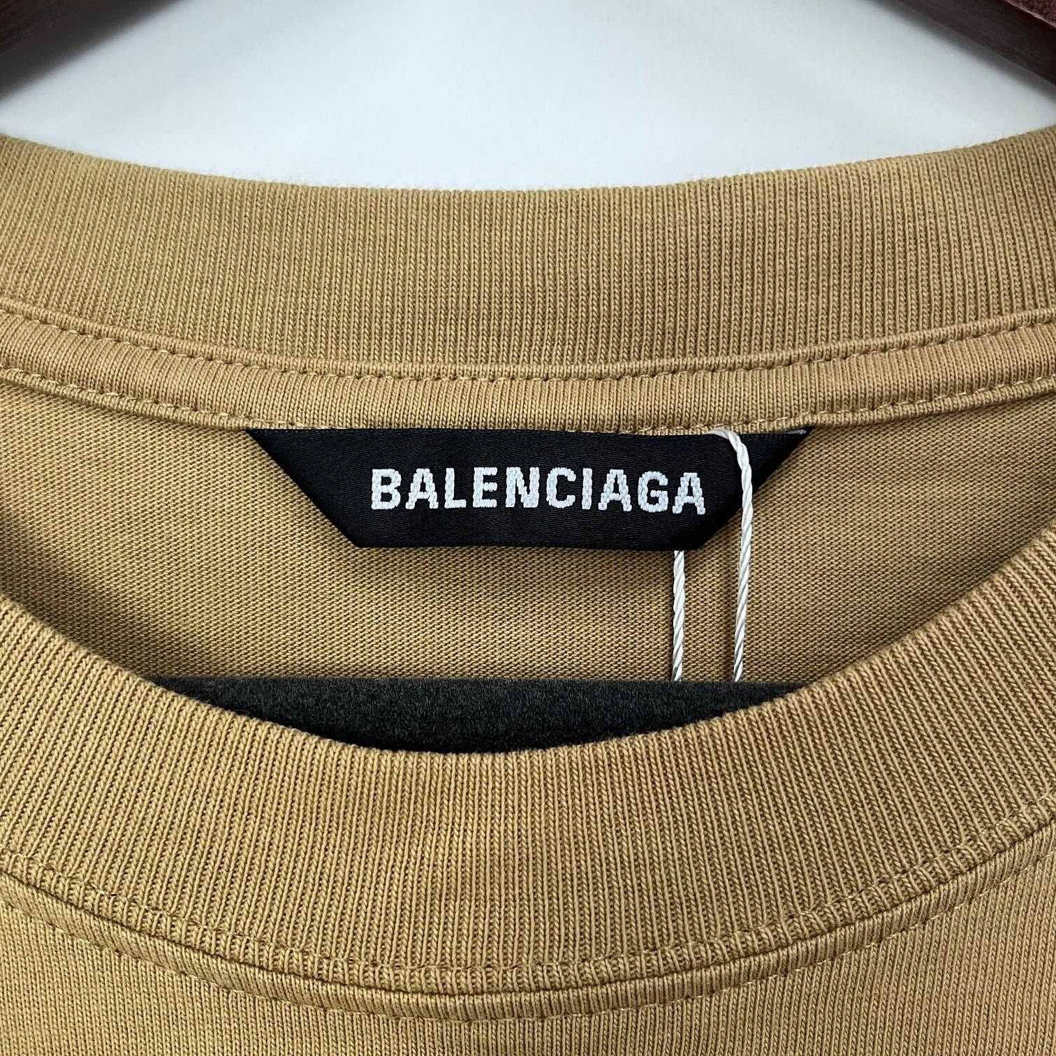 Balenciaga Balenciaga Logo Embroidered T-Shirt Size M Size US M / EU 48-50 / 2 - 3 Thumbnail