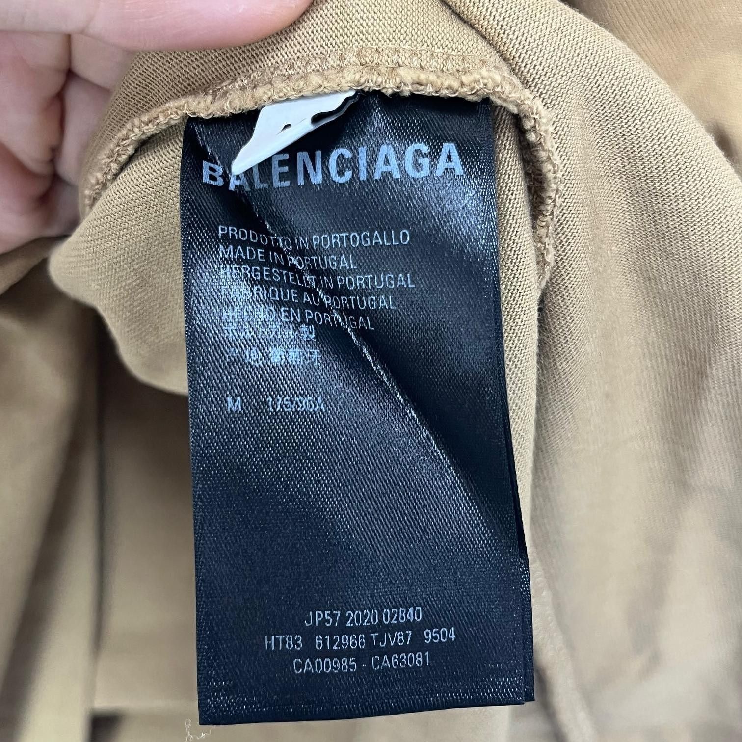 Balenciaga Balenciaga Logo Embroidered T-Shirt Size M Size US M / EU 48-50 / 2 - 4 Thumbnail
