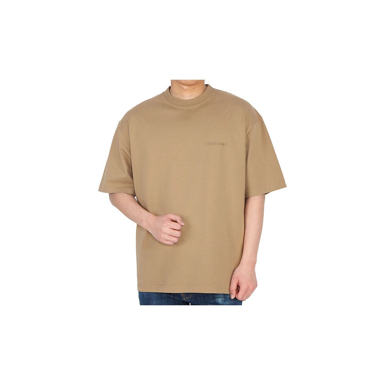 Balenciaga Balenciaga Logo Embroidered T-Shirt Size M Size US M / EU 48-50 / 2 - 9 Thumbnail