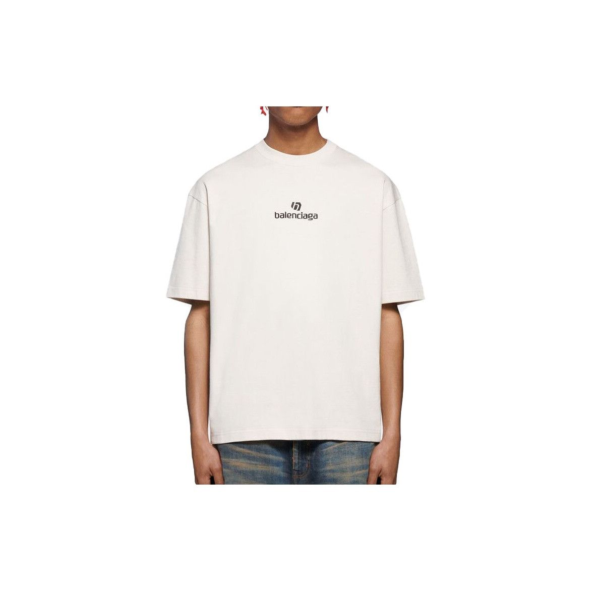 Balenciaga Balenciaga Logo Print T-Shirt Size S Size US S / EU 44-46 / 1 - 6 Thumbnail