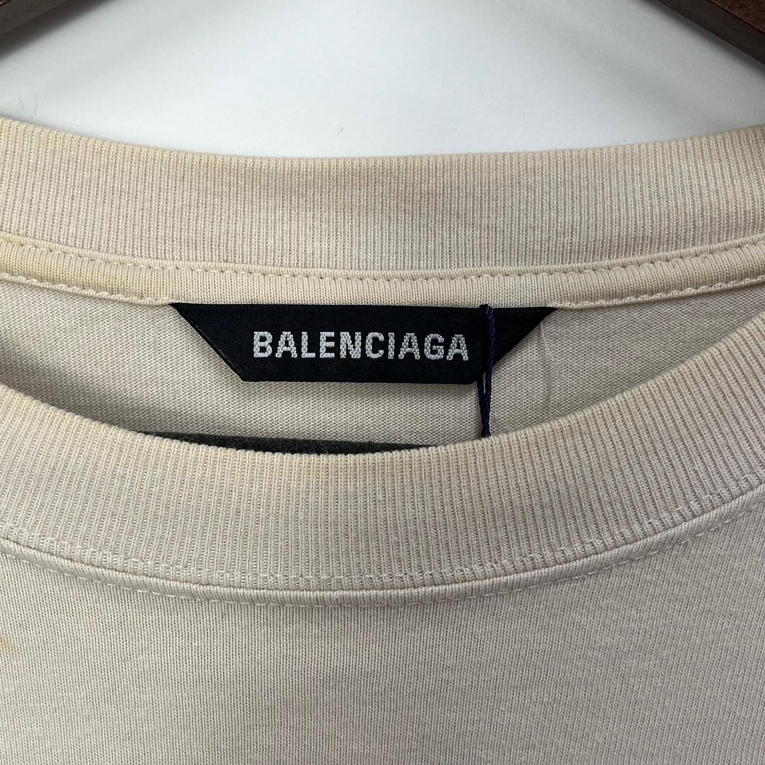 Balenciaga Balenciaga Logo Print T-Shirt Size S Size US S / EU 44-46 / 1 - 3 Thumbnail