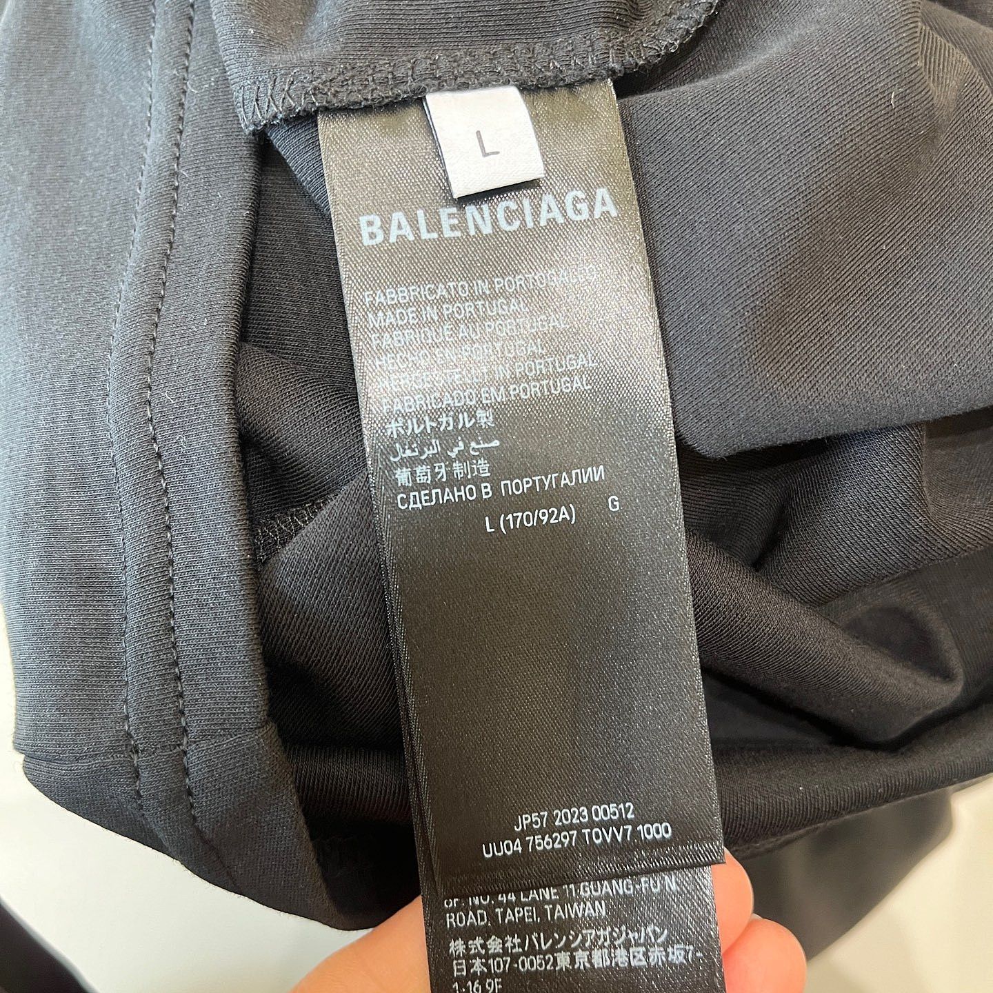 Balenciaga Balenciaga Long Sleeve T-Shirt Size L Size L / US 10 / IT 46 - 4 Thumbnail