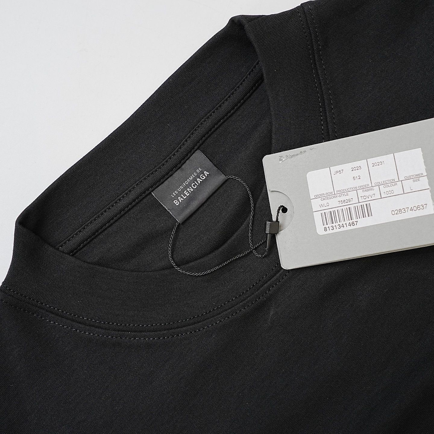 Balenciaga Balenciaga Long Sleeve T-Shirt Size L Size L / US 10 / IT 46 - 3 Thumbnail