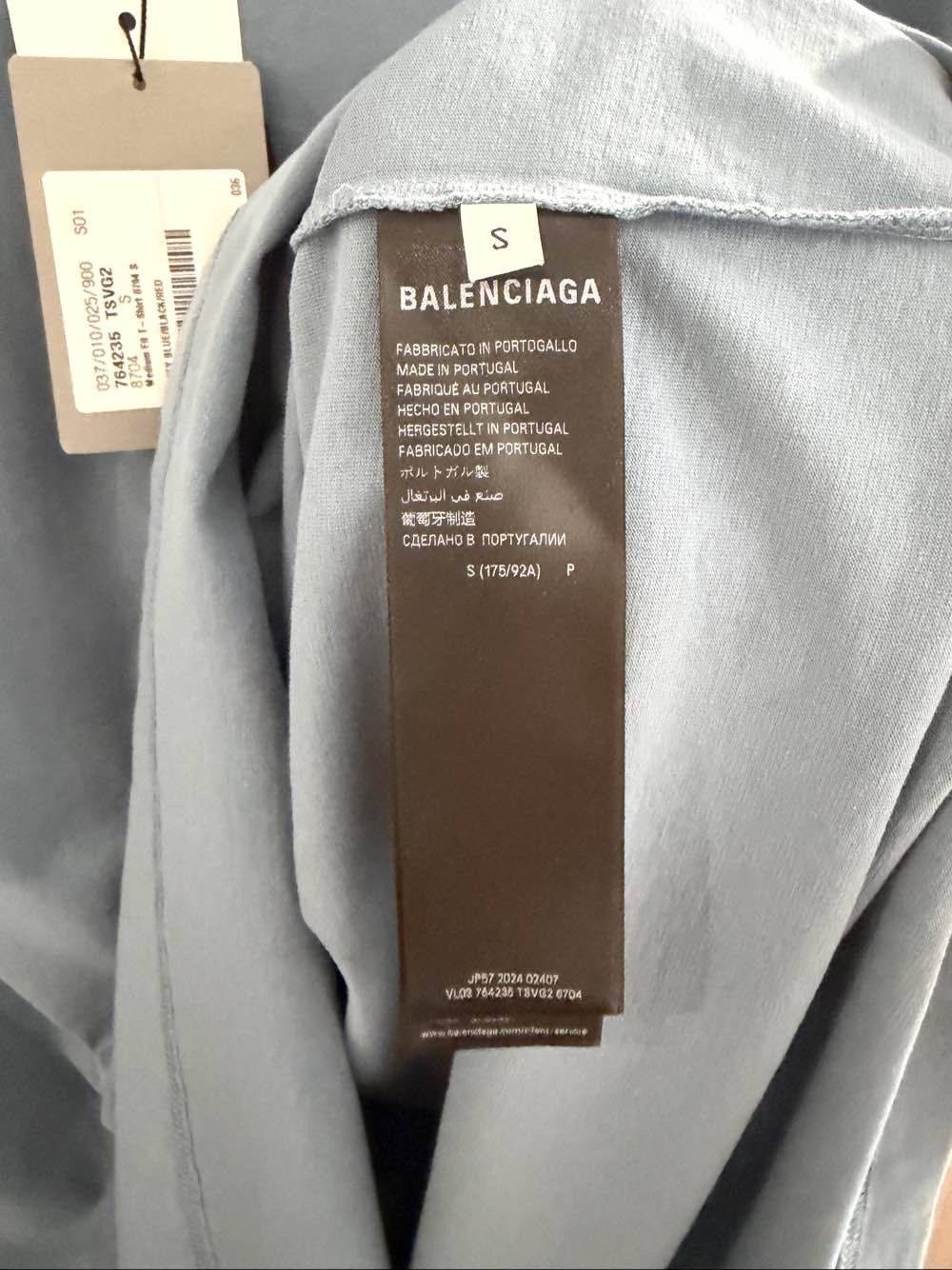 Balenciaga Balenciaga Logo Print T-Shirt Size S Size US S / EU 44-46 / 1 - 4 Thumbnail