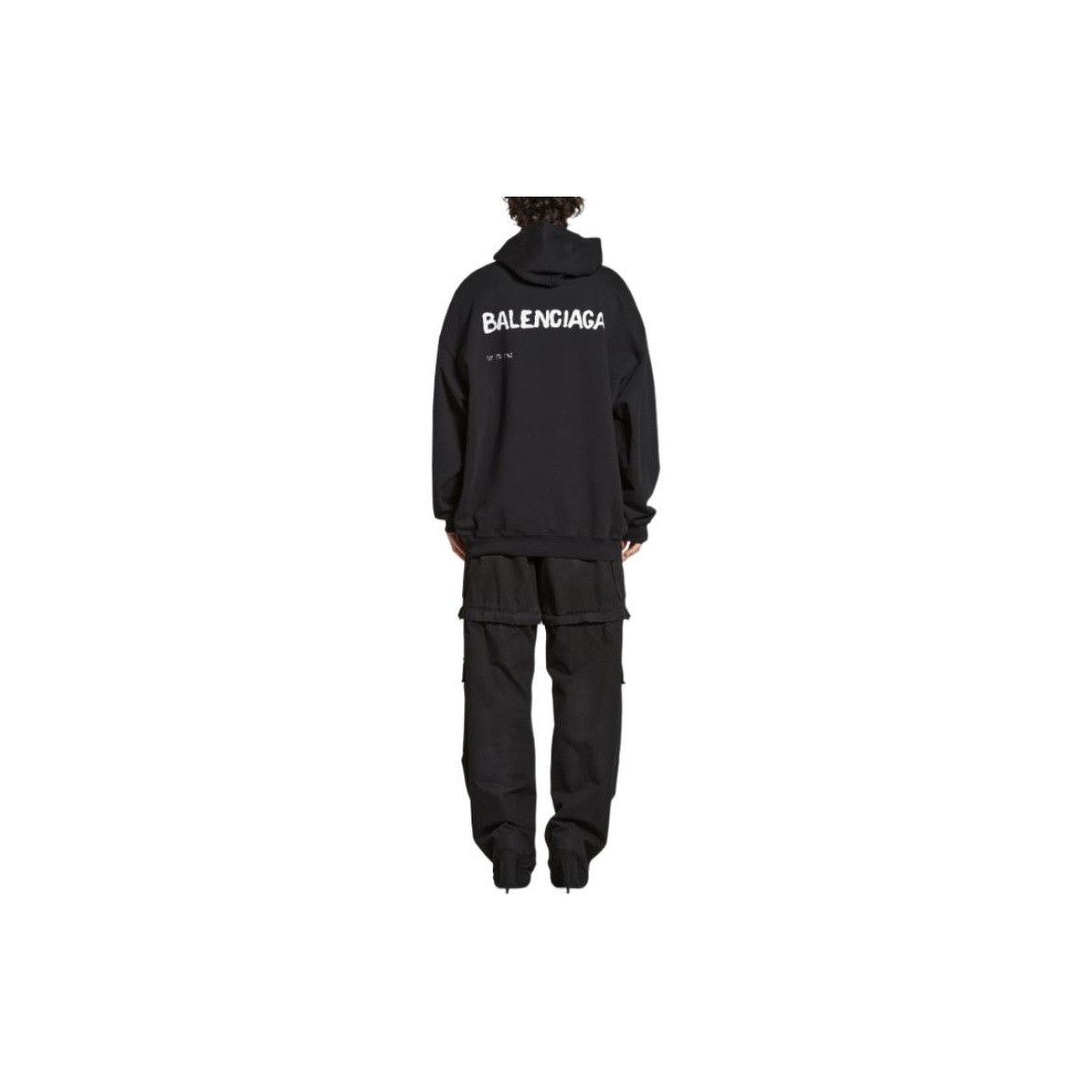 Balenciaga Balenciaga Logo Print Hoodie Size XS Size XS / US 0-2 / IT 36-38 - 8 Thumbnail