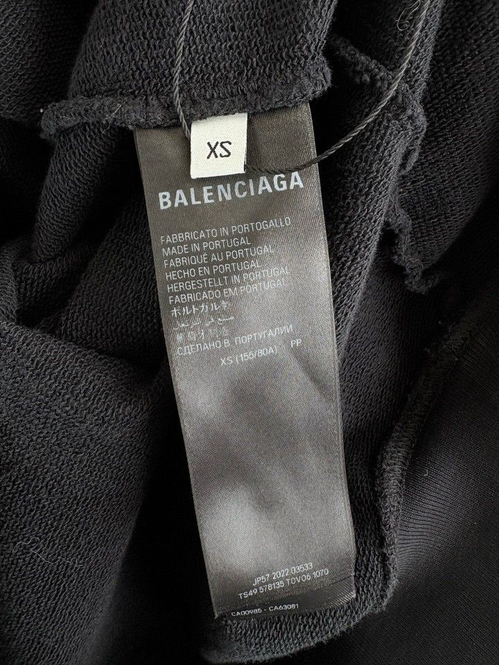 Balenciaga Balenciaga Logo Print Hoodie Size XS Size XS / US 0-2 / IT 36-38 - 4 Thumbnail