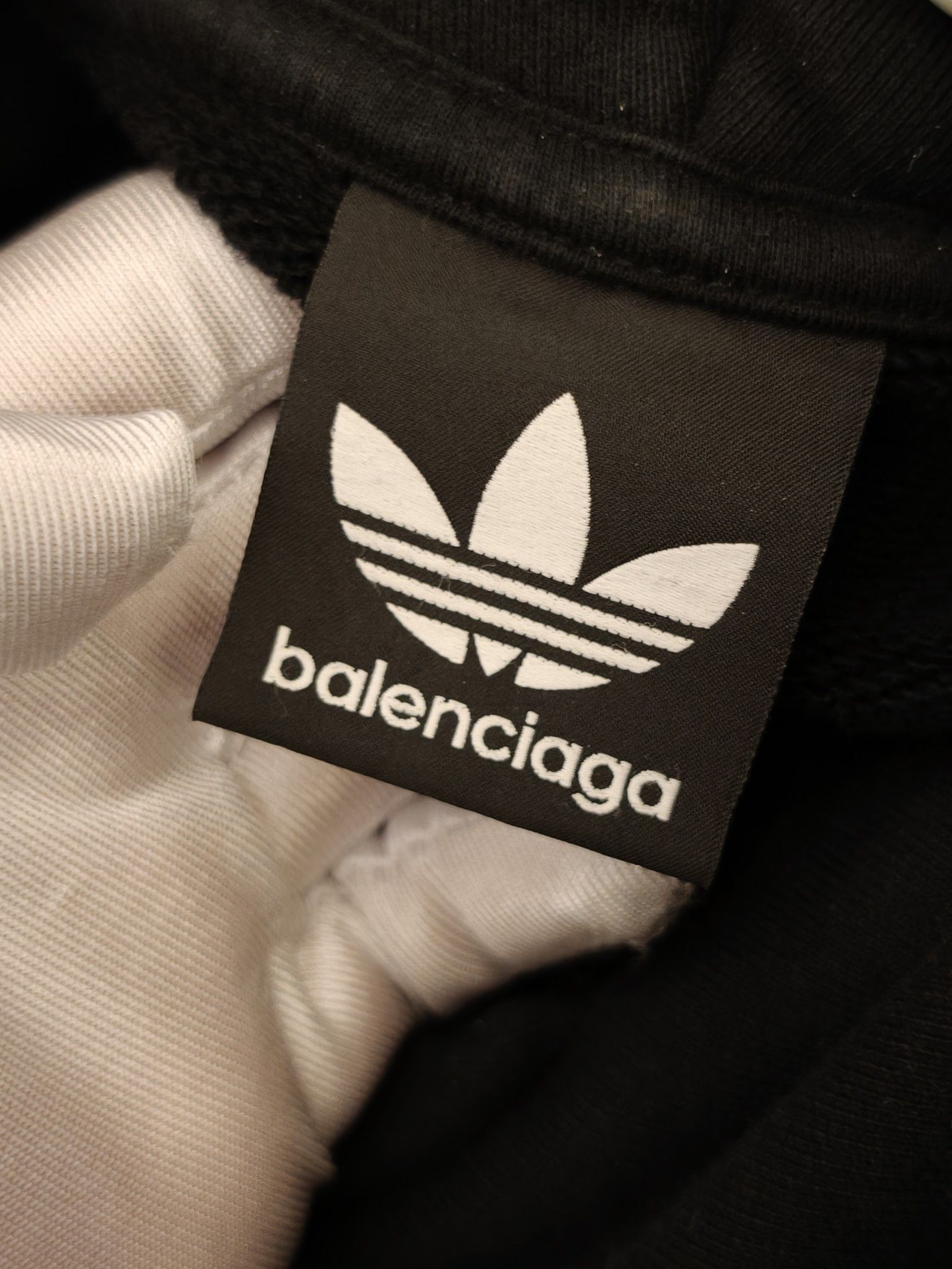 Balenciaga Balenciaga x Adidas Logo Hoodie Size XXL Size US XXL / EU 58 / 5 - 3 Thumbnail