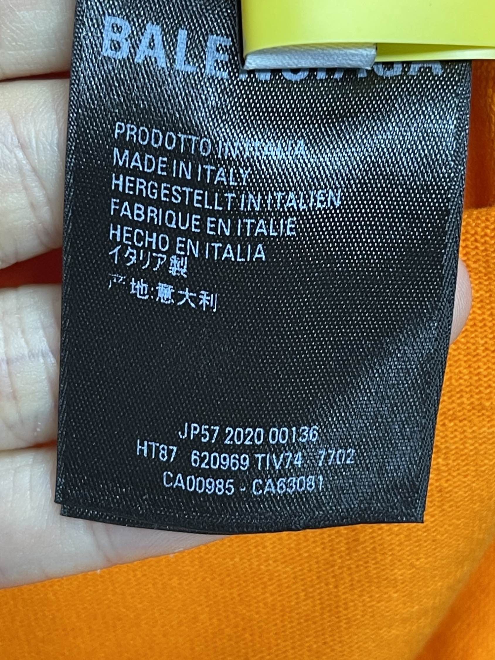 Balenciaga Balenciaga Crew Logo T-Shirt Size XS Size US XS / EU 42 / 0 - 4 Thumbnail