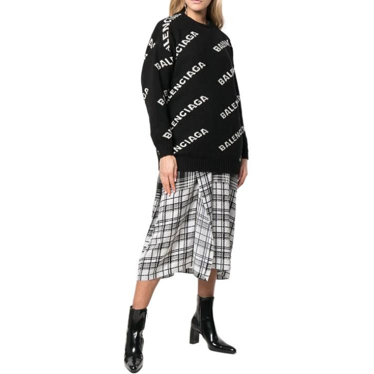 Balenciaga Balenciaga Logo Knit Sweater Size XS Size XS / US 0-2 / IT 36-38 - 9 Thumbnail
