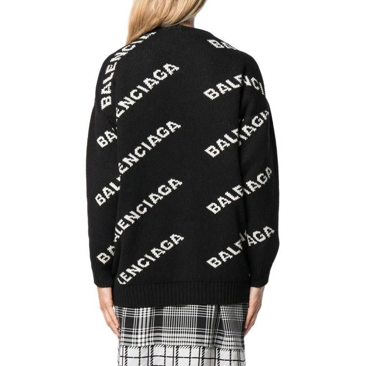Balenciaga Balenciaga Logo Knit Sweater Size XS Size XS / US 0-2 / IT 36-38 - 10 Thumbnail