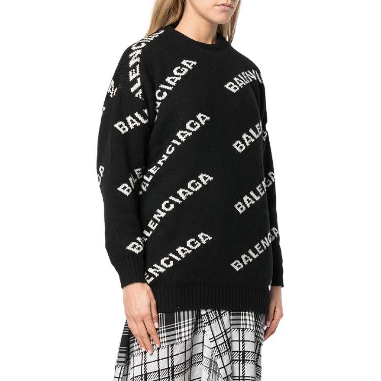 Balenciaga Balenciaga Logo Knit Sweater Size XS Size XS / US 0-2 / IT 36-38 - 11 Thumbnail