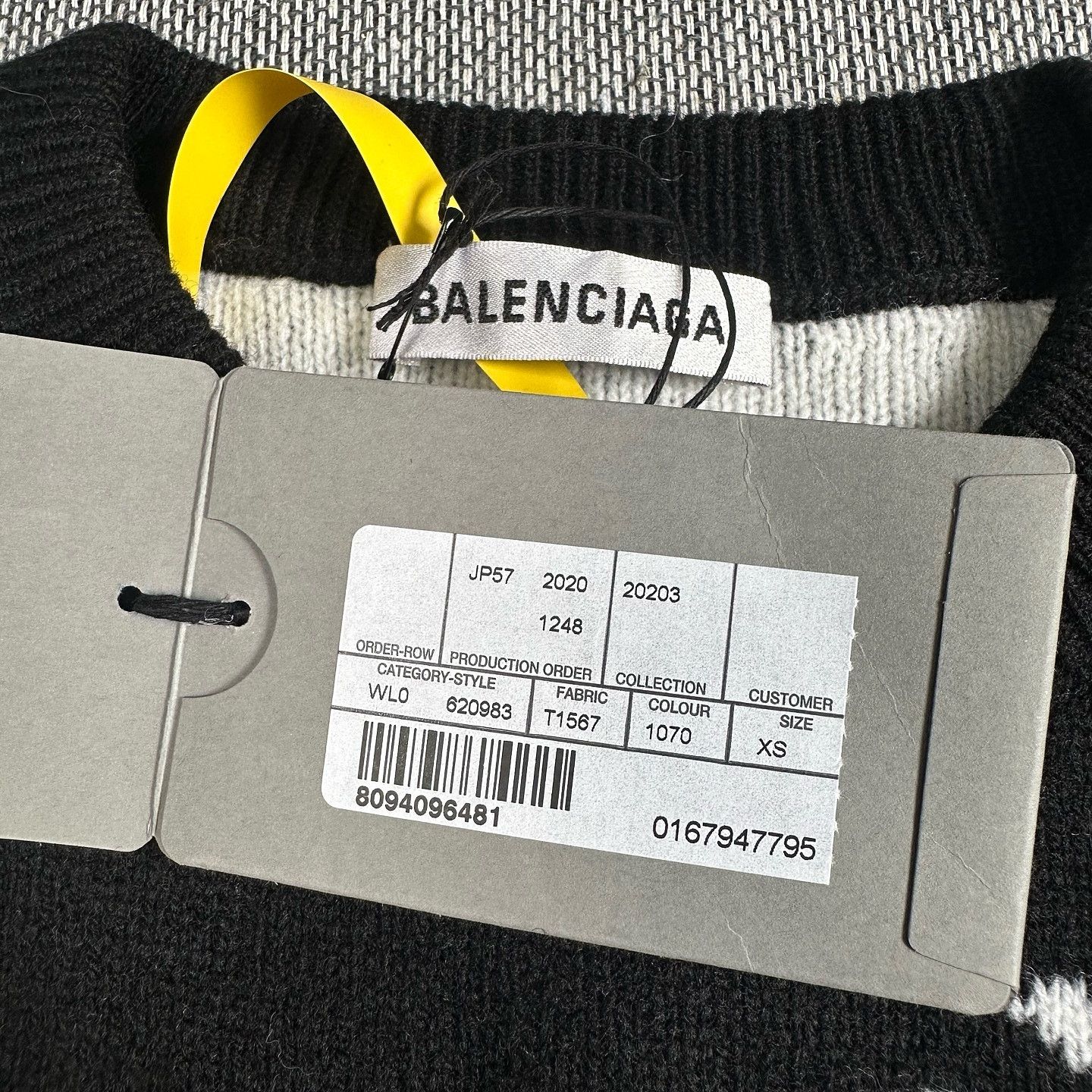 Balenciaga Balenciaga Logo Knit Sweater Size XS Size XS / US 0-2 / IT 36-38 - 7 Thumbnail