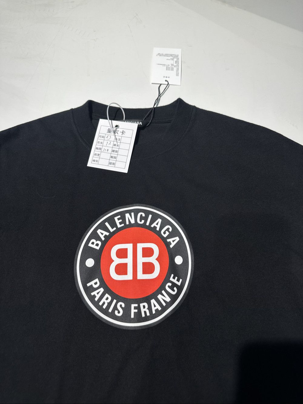 Balenciaga Balenciaga Paris France Logo T-Shirt Size XS Size US XS / EU 42 / 0 - 6 Thumbnail