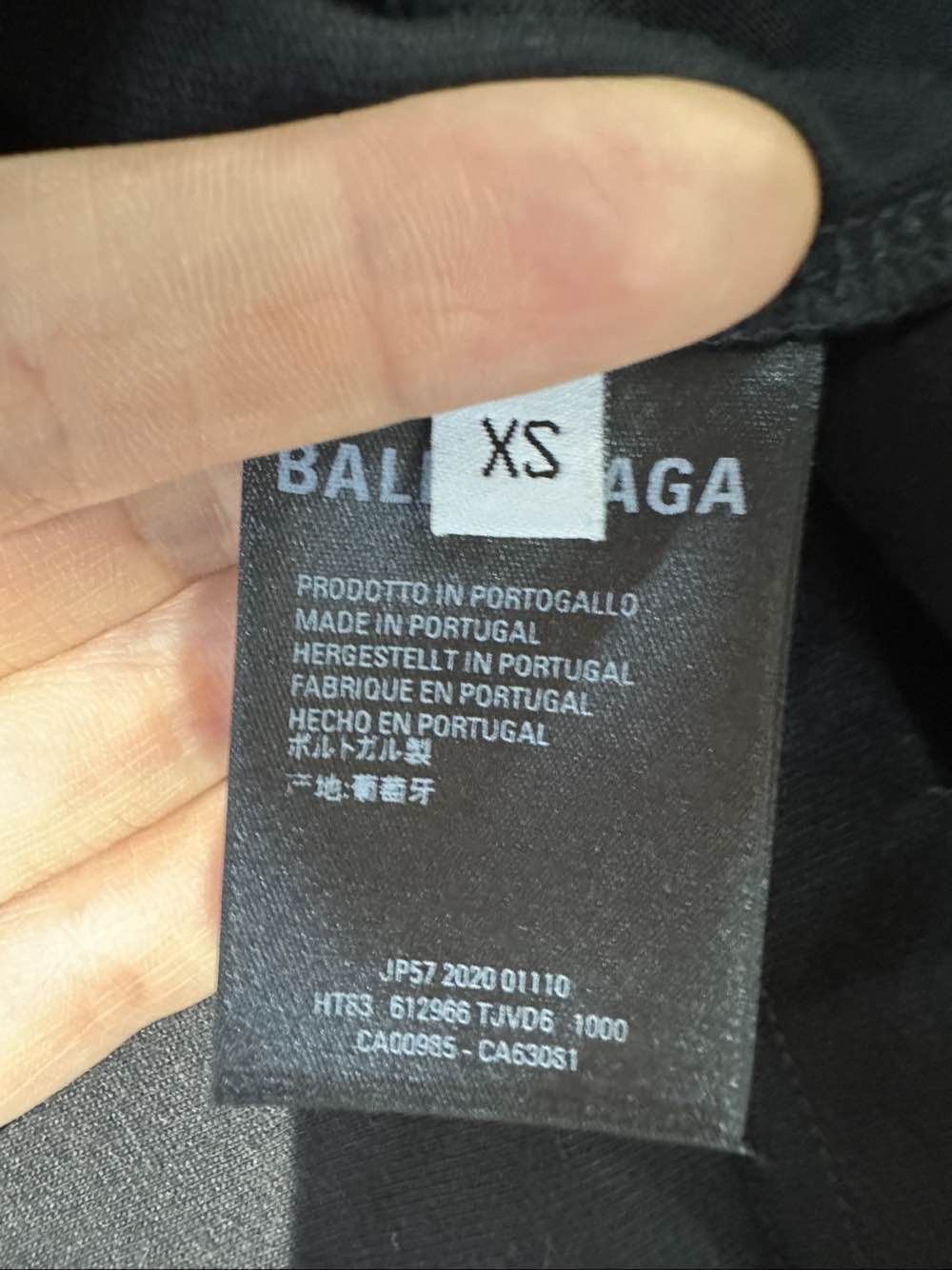 Balenciaga Balenciaga Paris France Logo T-Shirt Size XS Size US XS / EU 42 / 0 - 4 Thumbnail