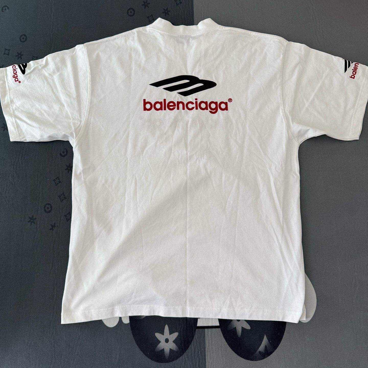 Balenciaga Balenciaga 3B Sports Icon T-Shirt Size L Size US L / EU 52-54 / 3 - 2 Thumbnail