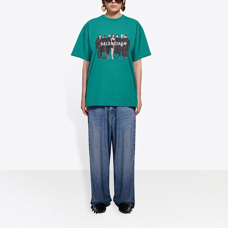 Balenciaga Balenciaga Graphic Print T-Shirt Size XS Size XS / US 0-2 / IT 36-38 - 13 Thumbnail