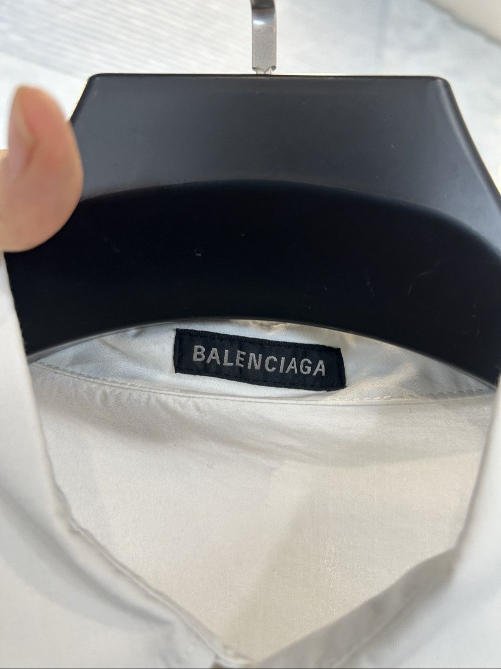 Balenciaga Balenciaga Embroidered Button Up Shirt Size 34 Size XS / US 0-2 / IT 36-38 - 3 Thumbnail