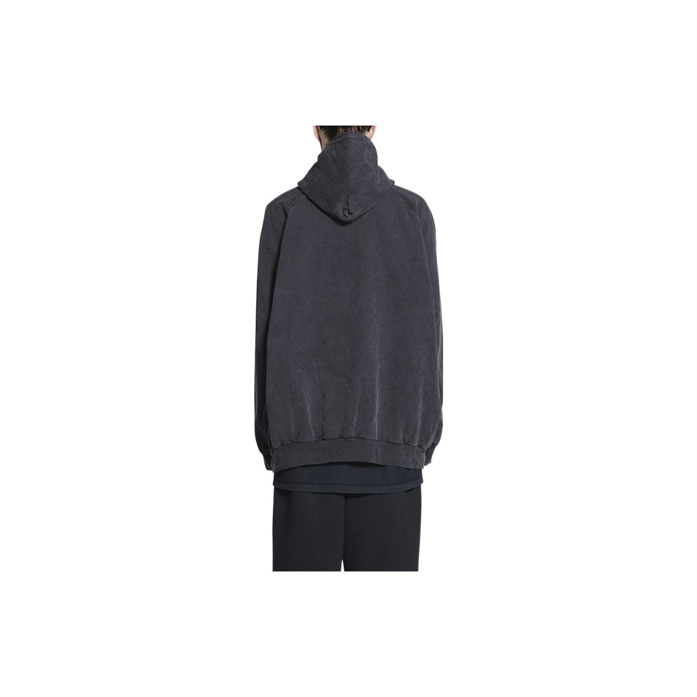 Balenciaga Balenciaga Paris Logo Hoodie Size L Size US L / EU 52-54 / 3 - 6 Thumbnail