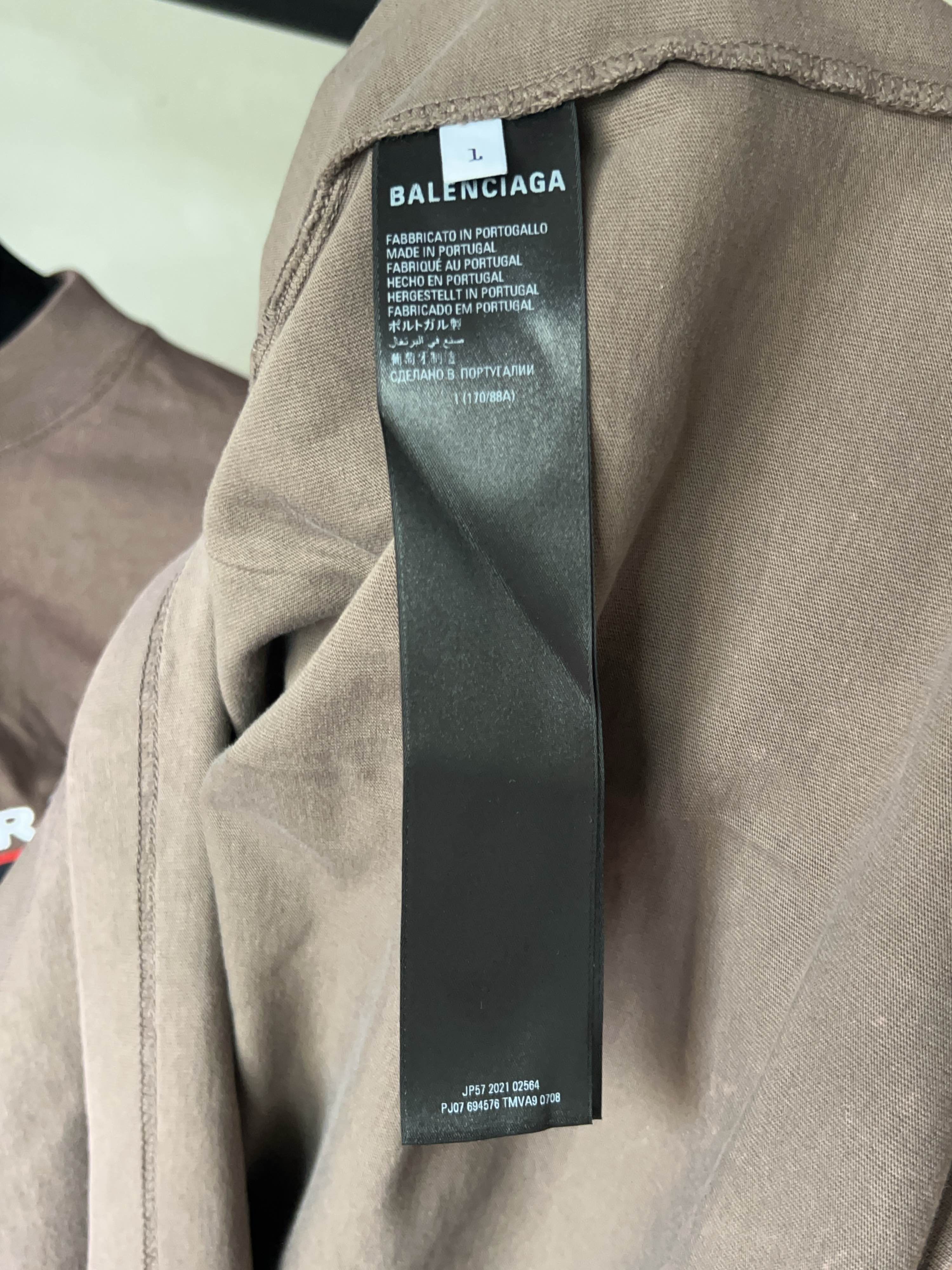 Balenciaga Balenciaga Paris Logo T-Shirt Size 1 Size US S / EU 44-46 / 1 - 4 Thumbnail