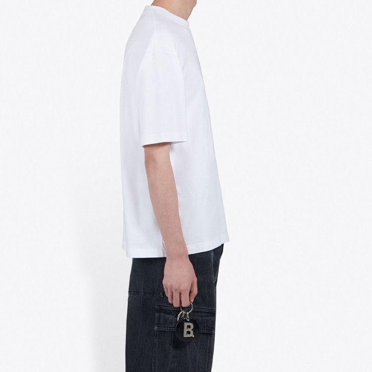 Balenciaga Balenciaga Logo Print T-Shirt White Size XXS Size US XXS / EU 40 - 9 Thumbnail