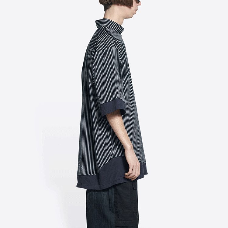 Balenciaga Balenciaga Striped Button Up Shirt Size 38 Size US S / EU 44-46 / 1 - 10 Thumbnail