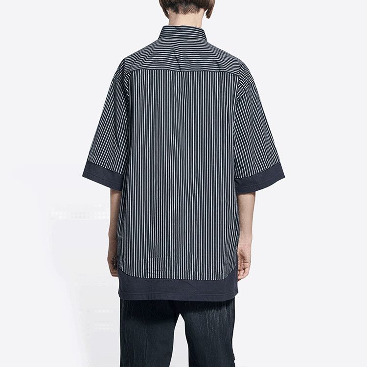 Balenciaga Balenciaga Striped Button Up Shirt Size 38 Size US S / EU 44-46 / 1 - 9 Thumbnail